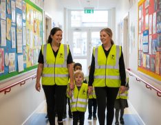 Nursery Staff High-Visibility Safety Vests Printing