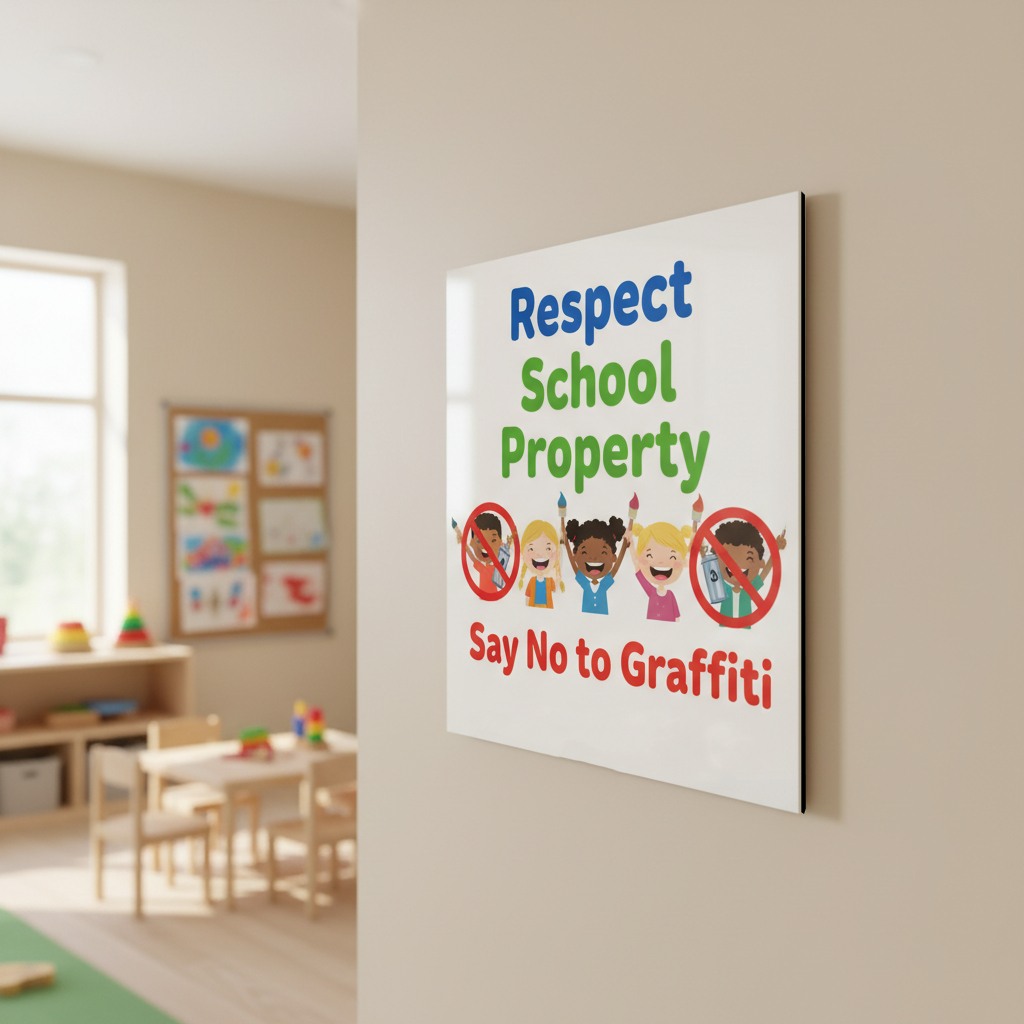 Preschool Anti-Graffiti Laminated Board Printing
