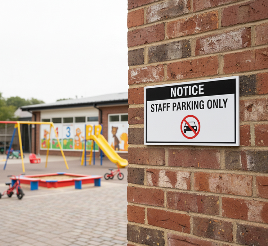 Kindergarten Gate Safety Signs Printing