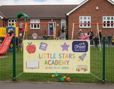 Kindergarten OFSTED Banner Printing