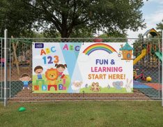 Preschool OFSTED Banner Printing