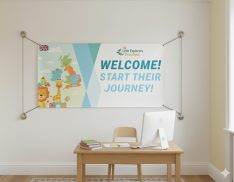 Kindergarten Reception Banner Printing