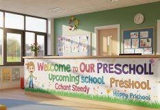 Kindergarten Reception Area Printing