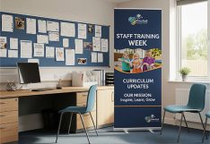 Preschool Staff & Administration Banner Stands