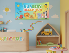 Nursery Reception Banner Printing