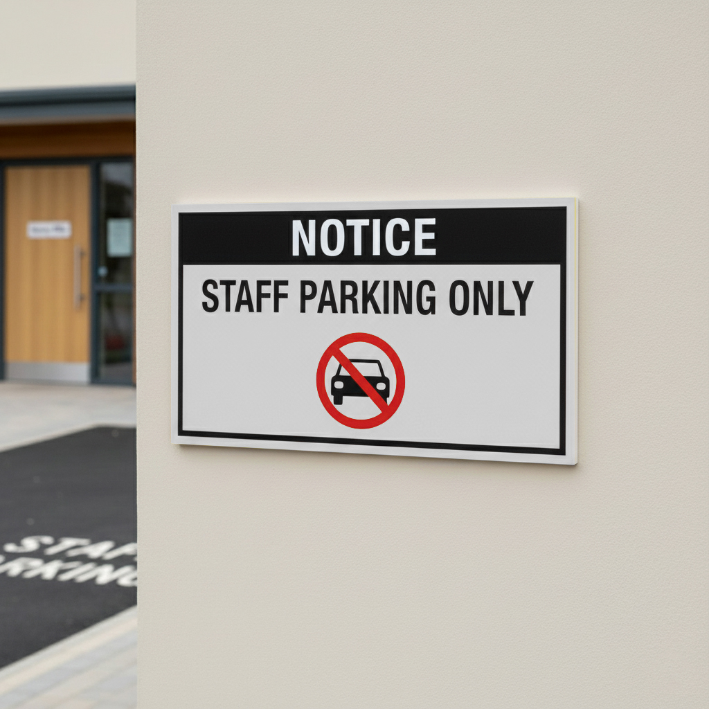 Nursery Gate Safety Signs Printing