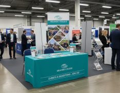 Custom Printed Trade Show & Exhibition Tablecloths & Covers