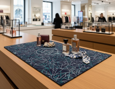 Custom Retail POS Carpet Mats