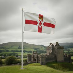 Northern Ireland Flag Printing - Ulster Banner / St Patrick's Cross