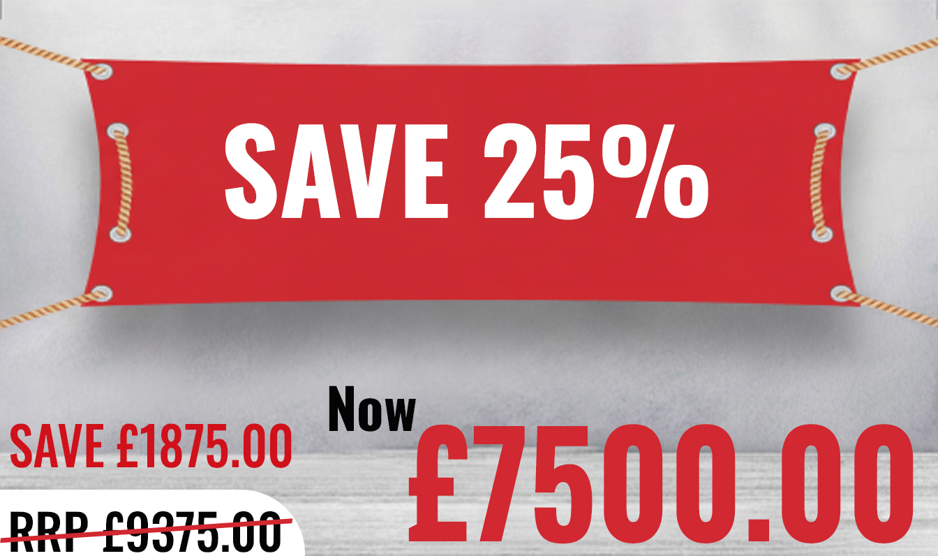 £9375.00 Store Credit for £7500.00