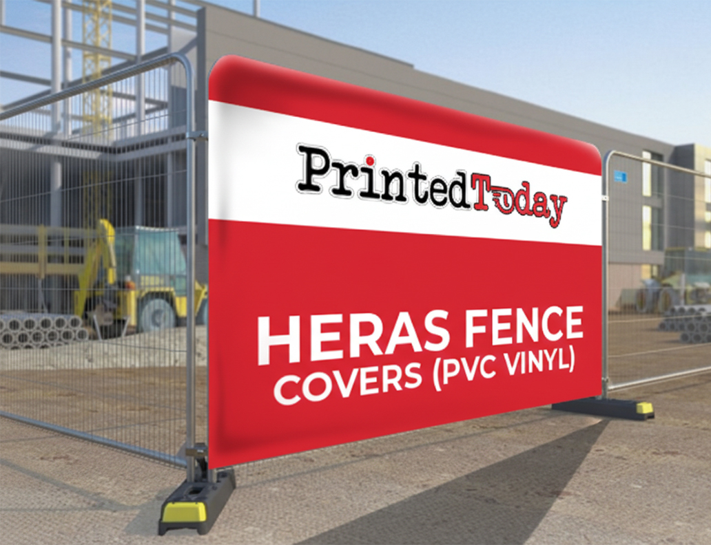 Heras Fence Cover Banners