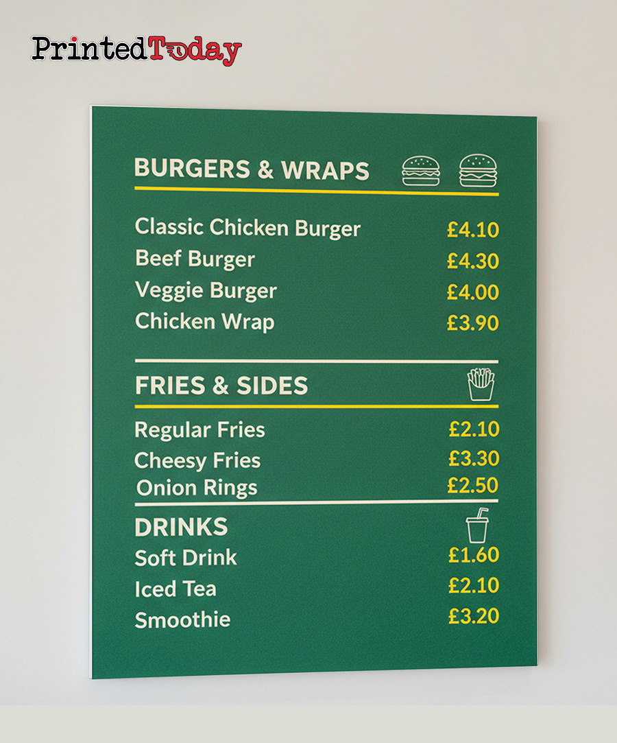 Menu Boards