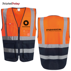 Construction Trades Branded High Vis Executive Vest