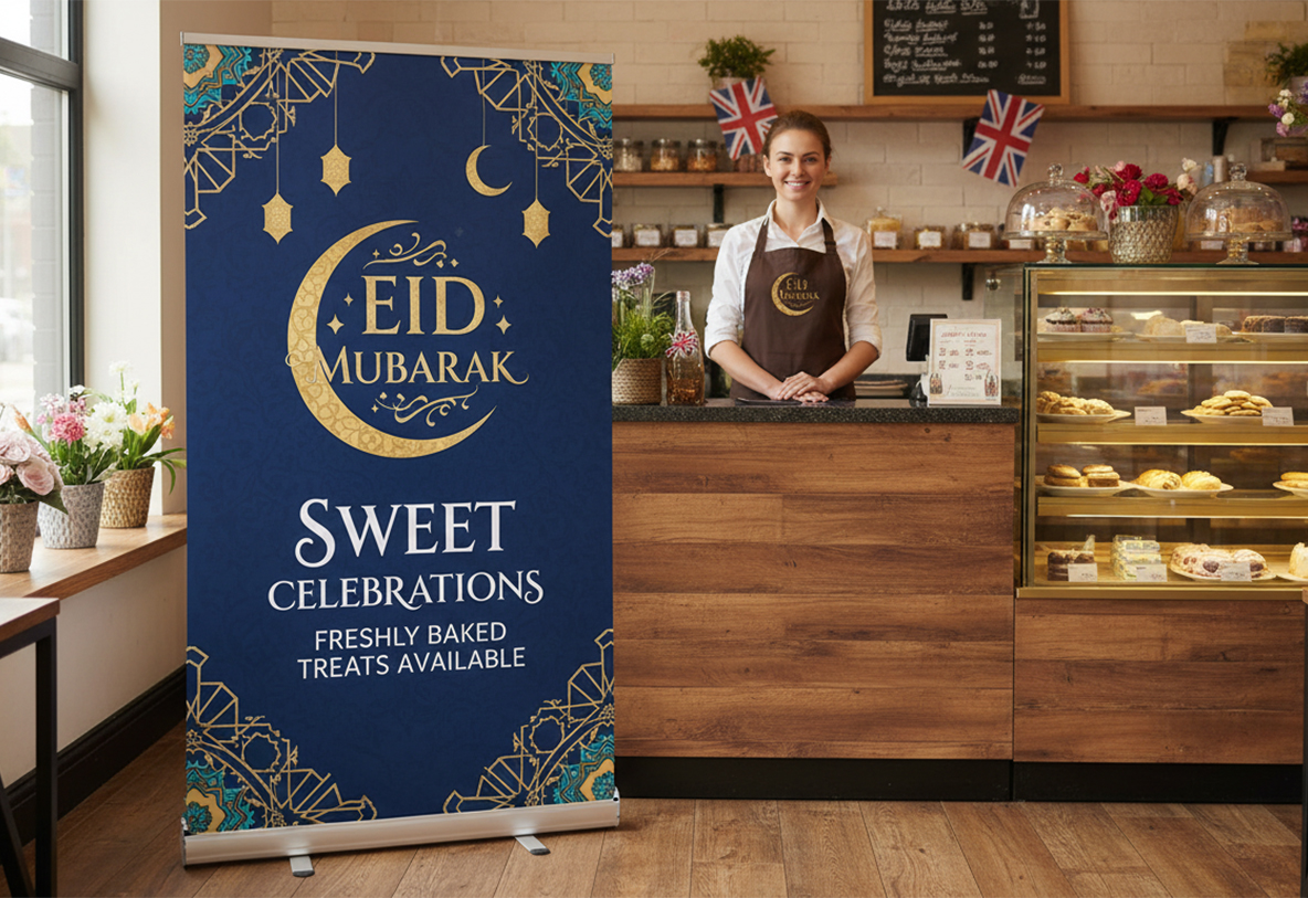 Bakery Eid Banner Stands