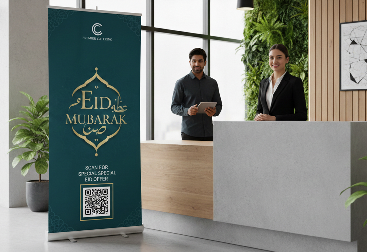 Caterer Eid Banner Stands