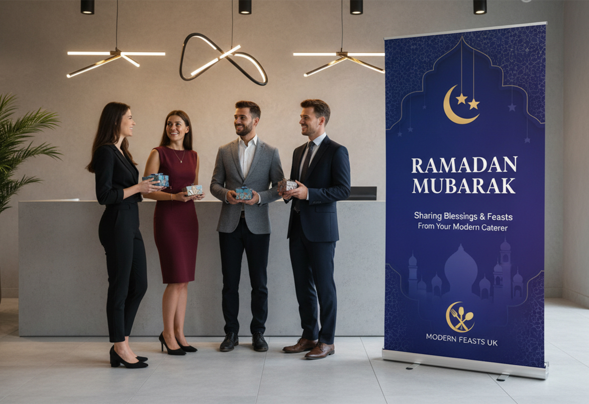 Caterer Ramadan Banner Stands