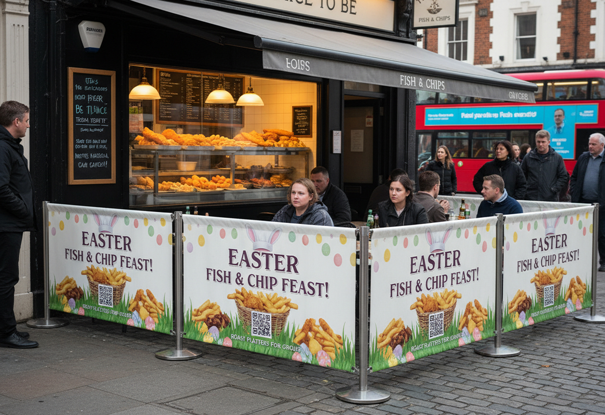 Fish & Chips Restaurant Easter Printing