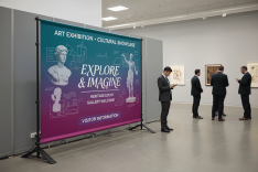 Art & Culture Exhibitions Backdrop Banner Printing
