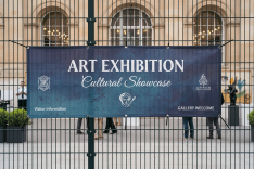 Art & Culture Exhibitions Mesh Banners