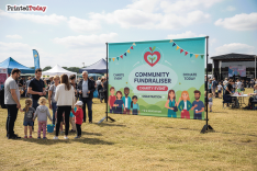 Charity & Community Event Backdrop Banner Printing