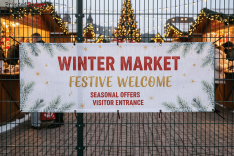 Christmas Mesh Banners
