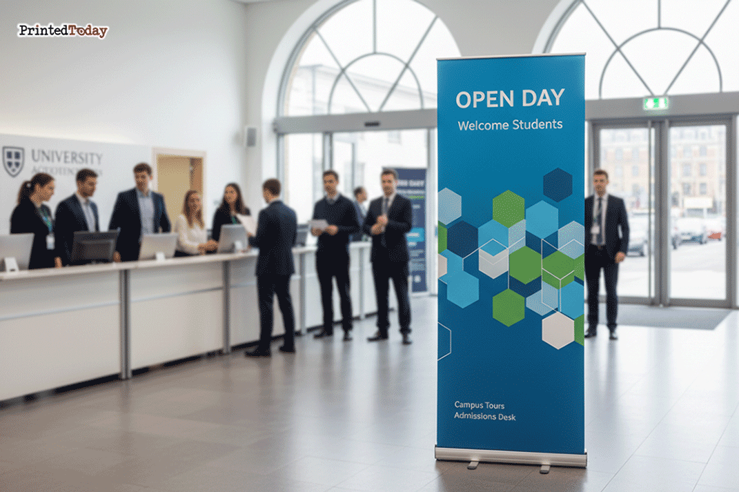 College Event Banner Stands