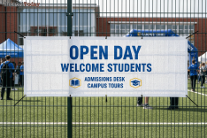 College Event Mesh Banners