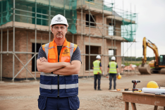 Construction Trades Personalised High Vis Waistcoat Jacket