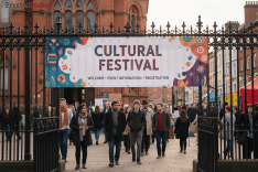 Cultural Event Mesh Banners