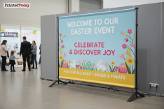 Easter Backdrop Banner Printing