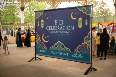 Eid Backdrop Banner Printing