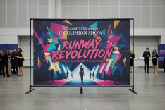 Fashion Show Backdrop Banner Printing
