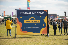 Festival & Fair Backdrop Banner Printing