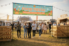 Food Festival Backdrop Banner Printing