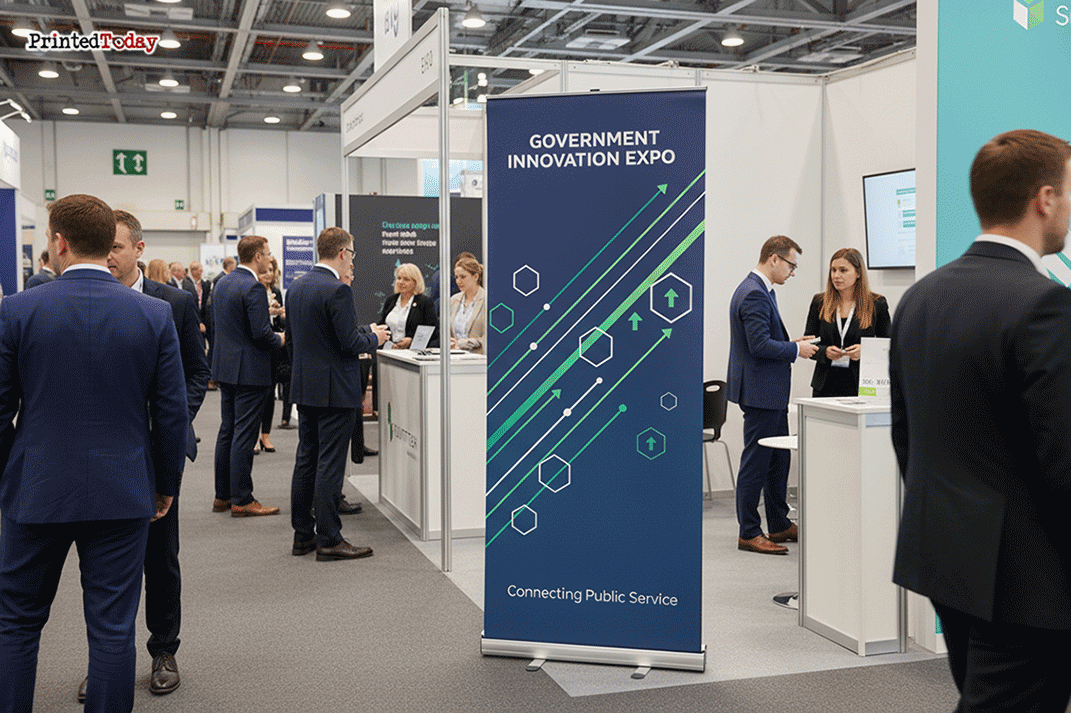 Government Exhibition Banner Stands