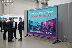 Hospitality Expo Backdrop Banner Printing