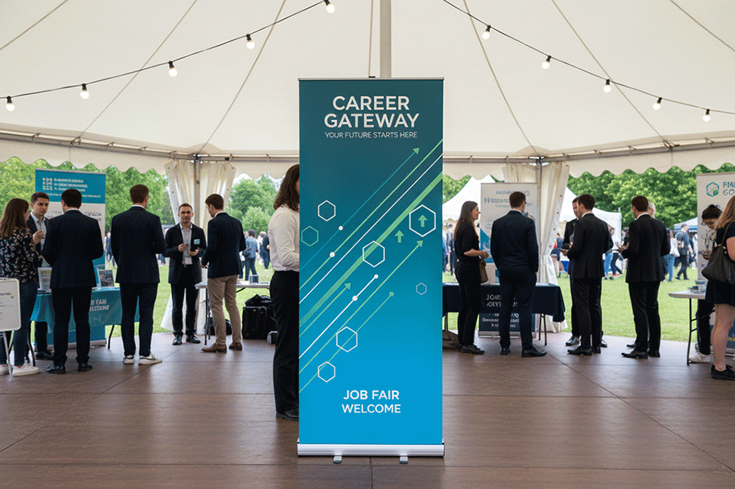 Job Fair Banner Stands