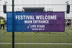 Music Concerts & Tours Mesh Banners