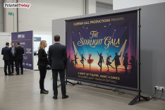 Performing Arts Event Backdrop Banner Printing