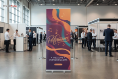 Performing Arts Event Banner Stands