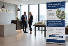 Property Developers Office Banner Stands