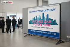 Roadshow Backdrop Banner Printing