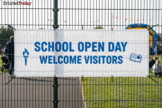 School Event Mesh Banners
