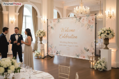 Weddings & Private Event Backdrop Banner Printing
