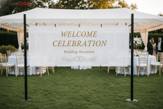 Weddings & Private Event Mesh Banners