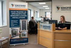 Windows & Doors Installers Office Banner Stands