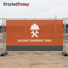 Heras Construction Fence Banners