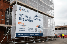 Automotive Contractors Scaffolding Banner Printing