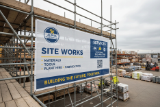 Builders Merchants Scaffolding Banner Printing