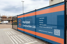 Building Contractors Mesh Banners